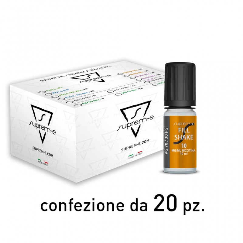 Fill Shake 70/30 - Base 20 NIC. 10ml per Svapo