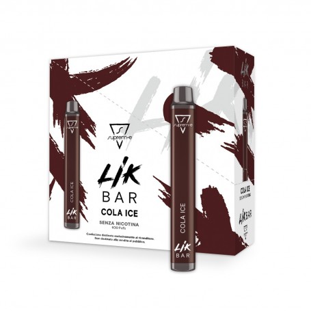 LIK BAR - conf. 10 pz - COLA ICE Senza Nicotina