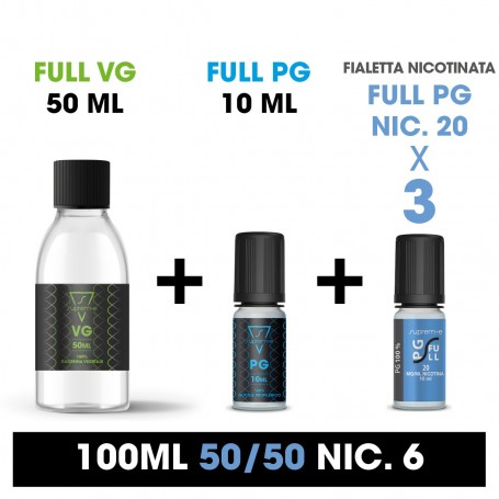 copy of SUPREM-E - 200ML - 50/50 NIC 8 - 20 kit