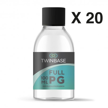 TWINBASE - FULL PG - GLICOLE 100ML su flacone da 100