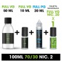 BASE SUPREM-E - KIT 100s - 70/30 NIC 2 - 20 kit