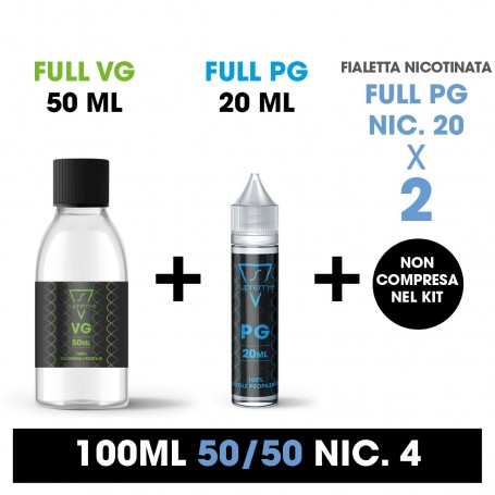 BASE SUPREM-E - KIT 100s - 50/50 per NIC 4 - 20 kit