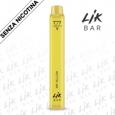 LIK BAR - SUPREM-E - MR YELLOW - 0 NIC