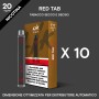 LIK BAR - conf 10 pz -- TABACCO RED TAB Nic 20
