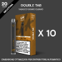 LIK BAR - conf 10 pz -- TABACCO DOUBLE TAB Nic 20