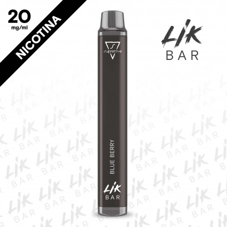 LIK BAR - SUPREM-E - BLUE BERRY Nic 20 - Confezione Pacchetto 100'S