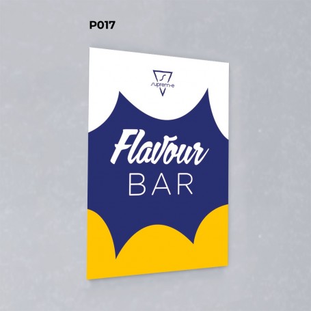 SUPREM-E - Pannelli in forex verticali LINEA FLAVOUR BAR 50x70 cm