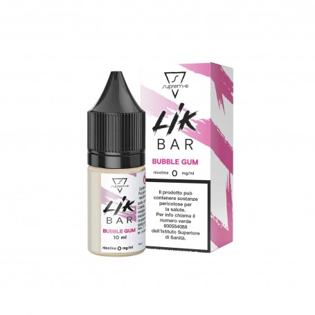 LIK BAR -- BUBBLE GUM  LIQUIDO 10ML - NIC 0