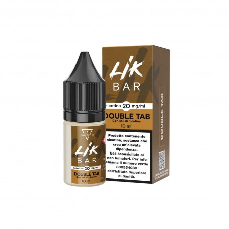 LIK BAR TABACCO - DOUBLE TAB - 10ML - NIC 20