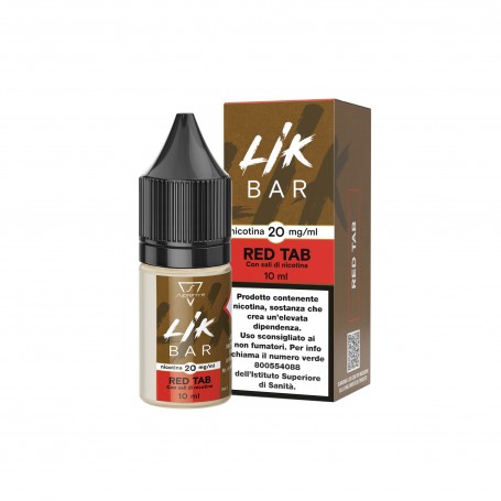 LIK BAR TABACCO - RED TAB - 10ML - NIC 20