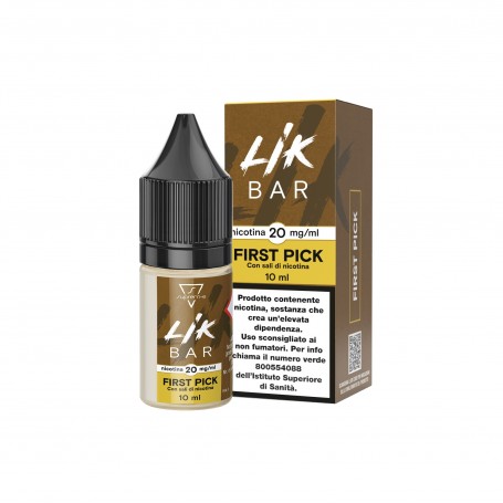 LIK BAR TABACCO - FIRST PICK - 10ML - NIC 20