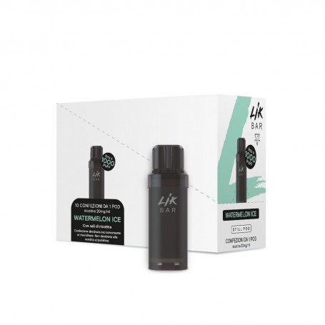 LIK BAR STILL POD - conf 10 pz - WATERMELON ICE Nic 20