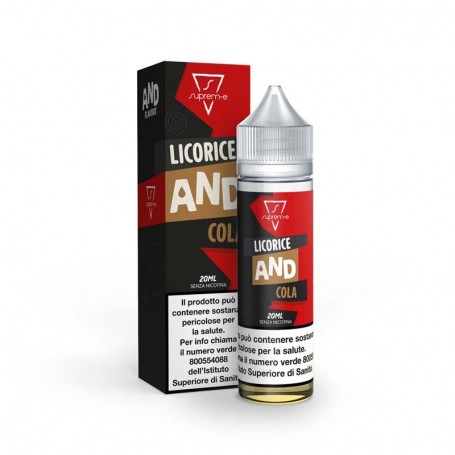 AND - LICORICE AND COLA - SHOT MIX 20ML/60 by Suprem-e