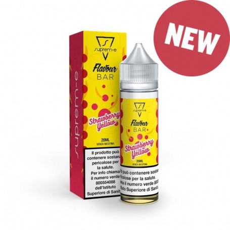 FLAVOURBAR - STRAWBERRY YELLOW - SHOT MIX 20ML/60 by Suprem-e