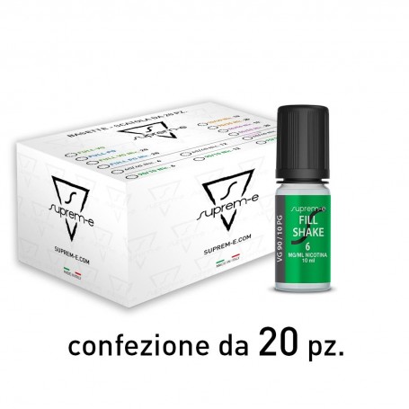 SUPREM-E - FILL SHAKE 90/10 - 10ML - NIC 06 - CONFEZIONE 20 PZ