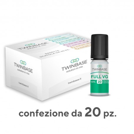 TWINBASE FULL VG 10ml - NICOTINA 20 - CONFEZIONE 20 PZ