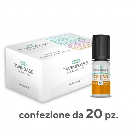 TWINBASE 70-30 10ml - NICOTINA 10 - CONFEZIONE 20 PZ