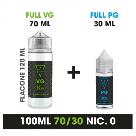 SUPREM-E - 100ML - 70/30 NIC 0 - 20 kit