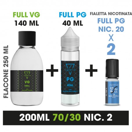 SUPREM-E - 200ML - 70/30 NIC 02 - 20 kit