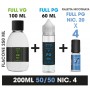 SUPREM-E - 200ML - 50/50 NIC 4 - 20 kit