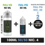 SUPREM-E - 100ML - 50/50 - 20 kit - PER NIC 4