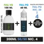 SUPREM-E - 200ML - 50/50 - 20 kit - PER NIC 4