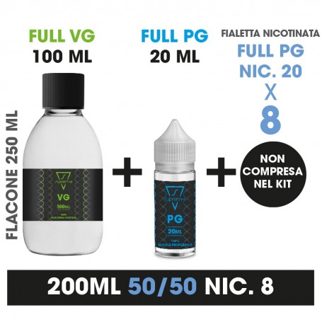 SUPREM-E - 200ML - 50/50 - 20 kit - PER NIC 8